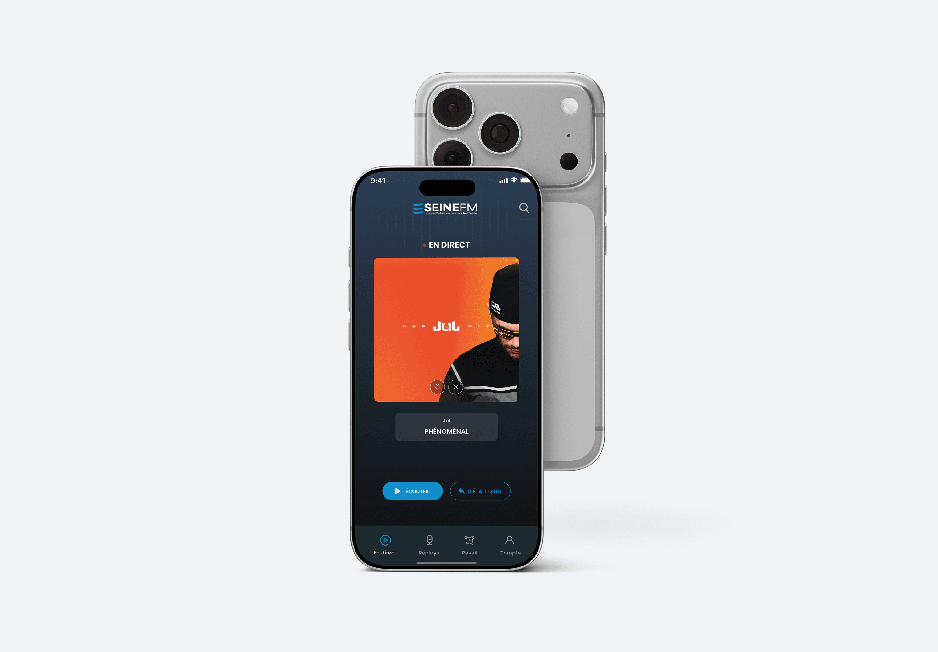 SeineFM — Application mobile